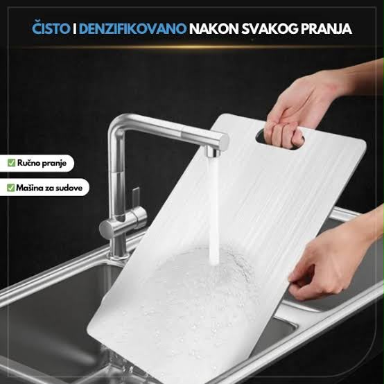 Kuhinjska daska za sečenje inox